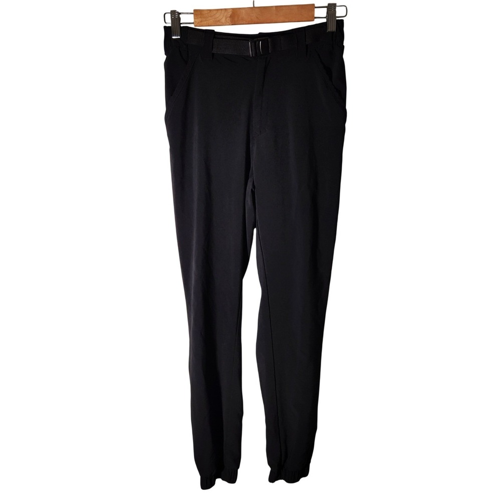 Columbia Active Timberlake Camp Woven Jogger Pants Men's Small Black Belted